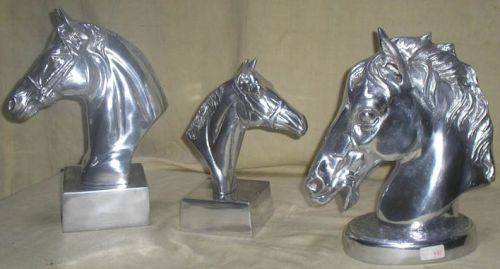 Aluminium Horse Sculptures - (3041)