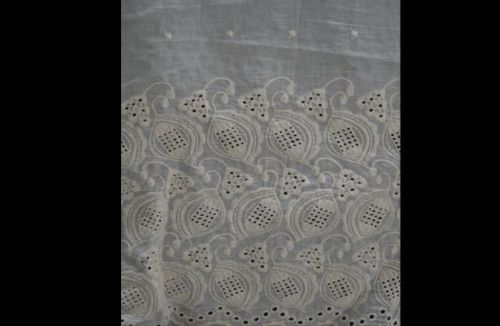 Schiffli Embroidered Palazzo Fabrics, For Ethnic Wear, Feature : Comfortable, Easily Washable, Impeccable Finish