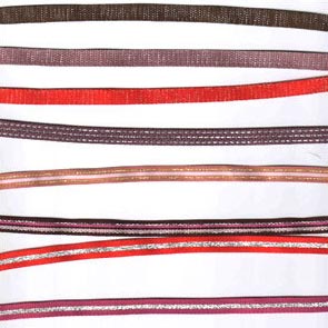 Woven Lurex Jari Tape, Color : Red, Brown, Black