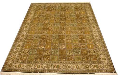 Single Wept Hand Knotted Woolen Carpet (8/14) 02