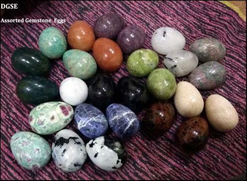 Assorted Gemstone Eggs, For Kegel Exercise