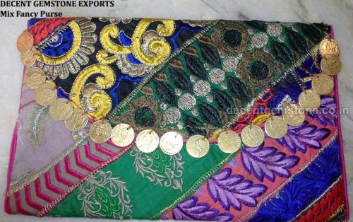 Printed Polyster Ladies Clutch Purse, Size : M