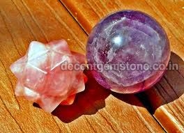 Rose Crystal Spheres