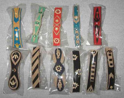 Jute Hair Clips, Feature : Fine Finished, Light Weight, Stylish Look