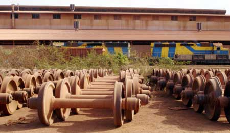 Used Rail Wheels - 01