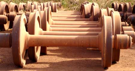 Used Rail Wheels - 03