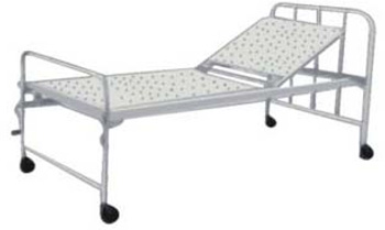 Hospital Semi-Fowler Bed, Size : 198L X 90W X 60H Cms