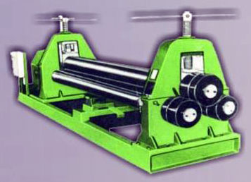 Round Plate Bending Machine
