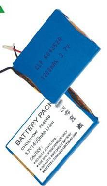 Lithium Polymer Battery, Capacity : 1400mh, Packaging Type : blue