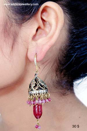 Victorian Earrings-3702