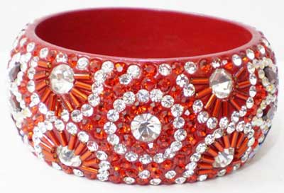 MCC - 1372 Beaded Bangle, Shape : Round