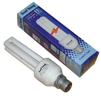 11 Watt Double Tube CFL Lamp