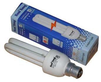 15 Watt Double Tube CFL Lamp