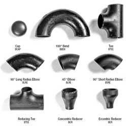 Buttweld Pipe Fittings, Thickness : 3-50mm