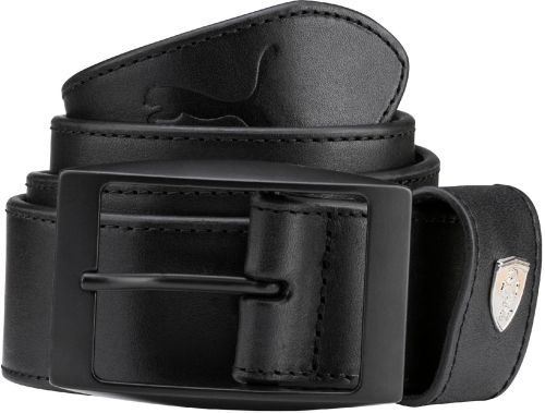 Leather belt, Packaging Type : Black