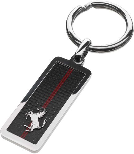 Prancing Horse Keyring, Packaging Type : Silver