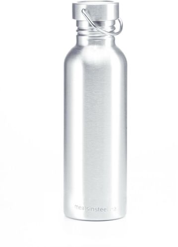STAINLESS STEEL SINGLE WALL WATER BOTTLE 750ML