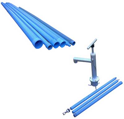 High Pressure Manual Degchun Metal Direct Action Hand Pump, For Ground Water, Power : 100-500Bar