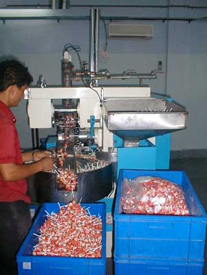 Lollipop Wrapping Machine