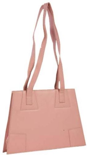 Ladise Leather Hand Bag Pink Colour, Gender : Female