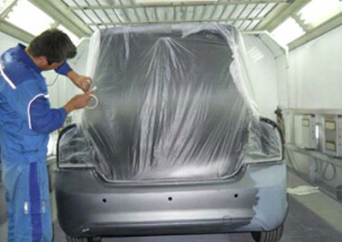 HDPE Spray Paint Masking Film, Packaging Type : Transparent