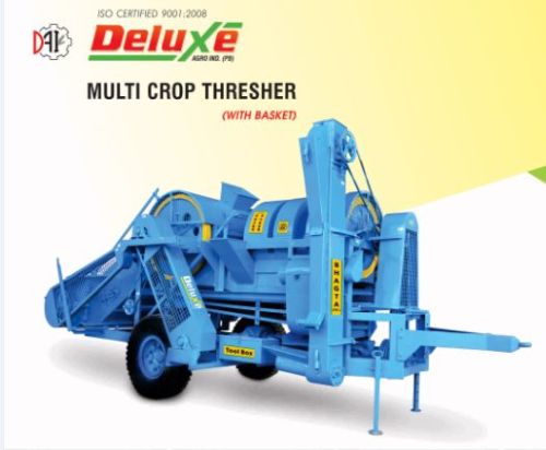 Multi Crop Thresher With Basket