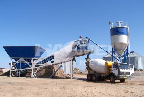 Movable Concrete Batching Plant