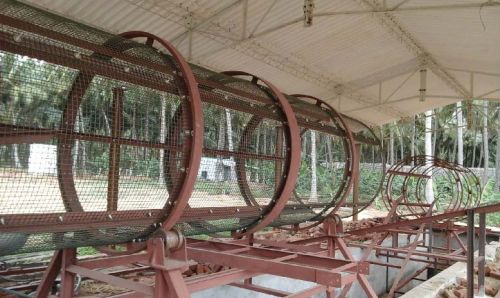 Pith Screener, For Agricultural, Color : Metallic