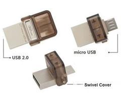 Otg USB Flash Drives For Smartphone, Customized Shape/logo/packing