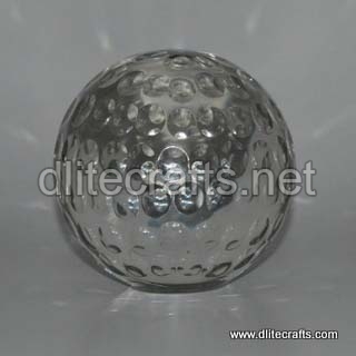 Dlite Crafts Clear Glass Paper Weight, For Home Decor, Style : Traditional