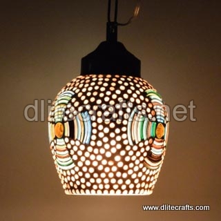 Dlite Carfts Glass Colour Mosaic Haning, Style : Traditinal