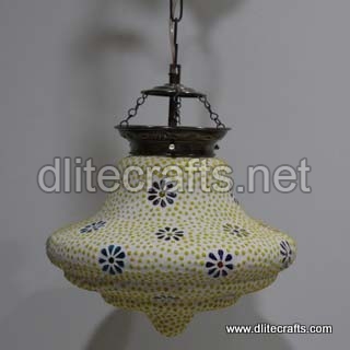 Dlite Carfts Glass Mosaic Colour Hangings, Feature : Decoretive