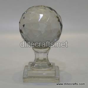 Dlite Crafts Glass Pillar Paperweight, Style : Traditional