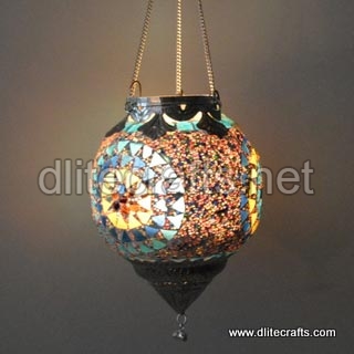 Dlite crafts Glass T Light Candle Holder, Color : Multi for Home Decor