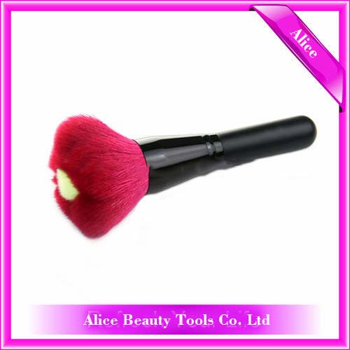 Red Heart Shaped Makeup Brush