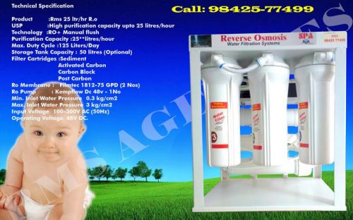 25ltr/HR Reverse Osmosis System