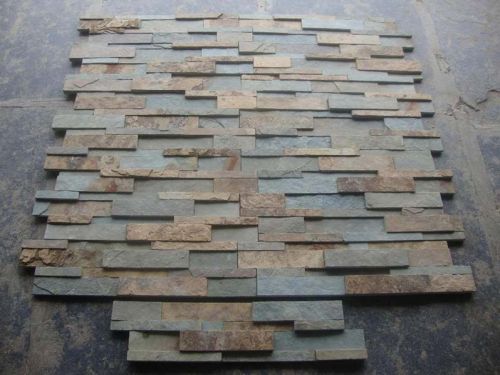 M Green Rustic Slate Stone, For Hotel Slab, Kitchen Slab, Office Slab, Size : 270x160cm, 300x180cm