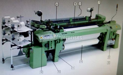 Polished Metal Weaving Machine Parts, Grade : ASTM, BS, IBR