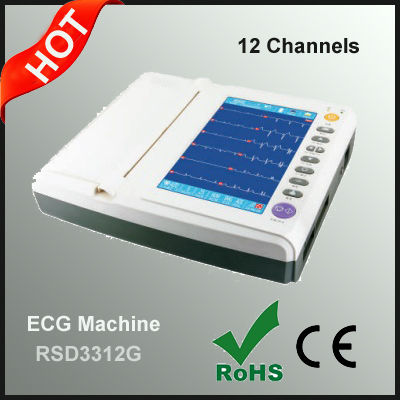 12 Channels ECG Machine