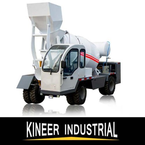 Self Loading Concrete Truck Mixer