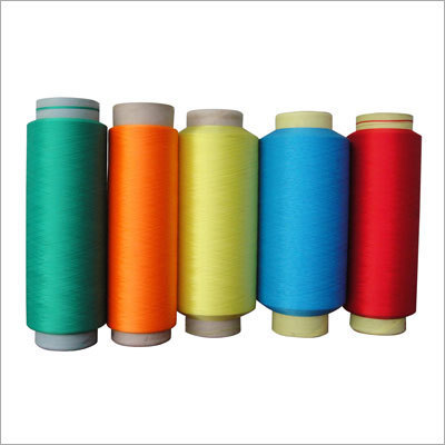 Polyester Textured, Roto Dyed Yarn, For WEAVING, EMBRODIERY, LACE