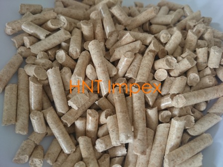 Wood Pellets, Size in mm : 6 -8 mm