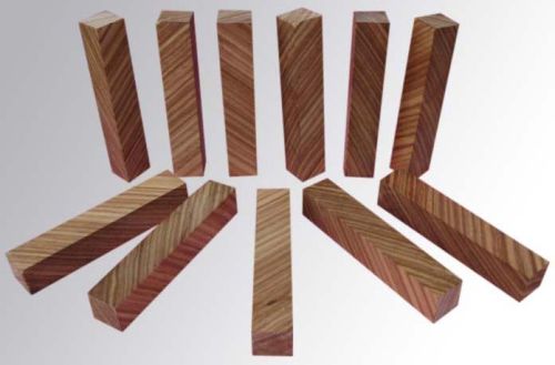 Zebra Wood Cross Cut Pen Blank