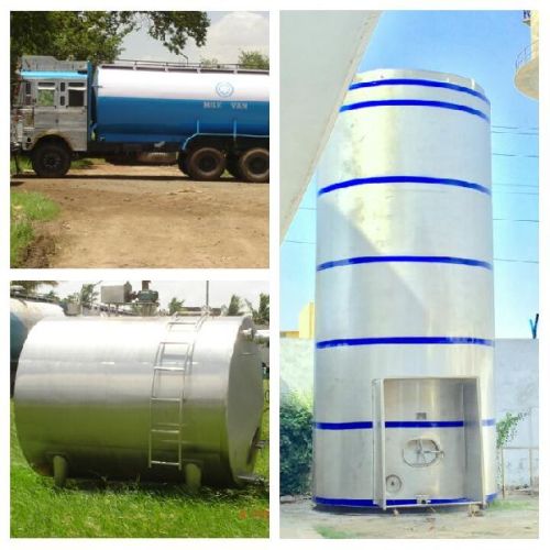 Stainless Steel Milk Tanker