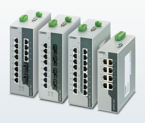 Industrial Ethernet Switch, Color : Grey