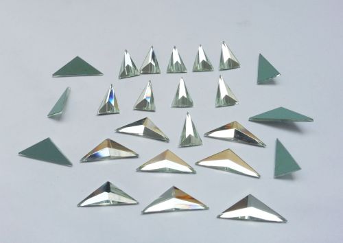 FANCY & TRIANGLE LOOSE GLASS STONES