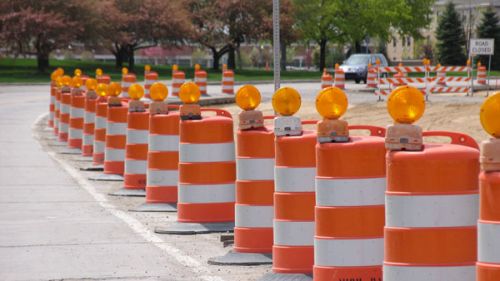 Solar Barricade Light