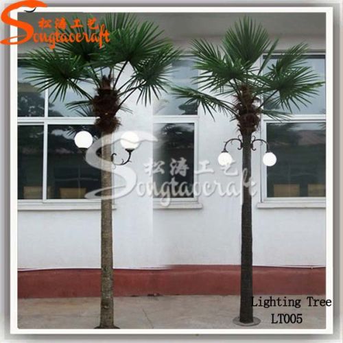 Guangzhou Professional Outdoor Artificial Tree With LED Light