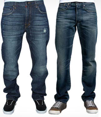 Designer Rigid Denim Jeans