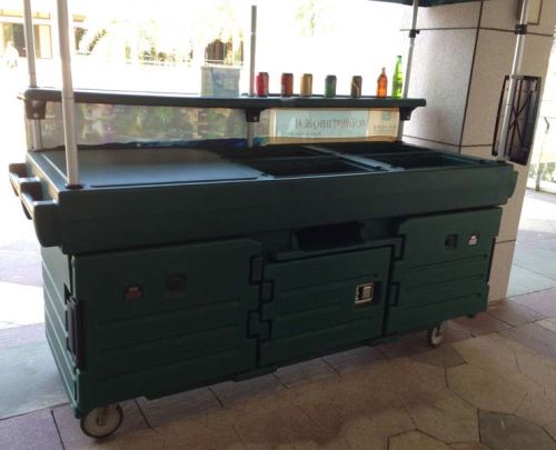 Portable Beverage Service Cart